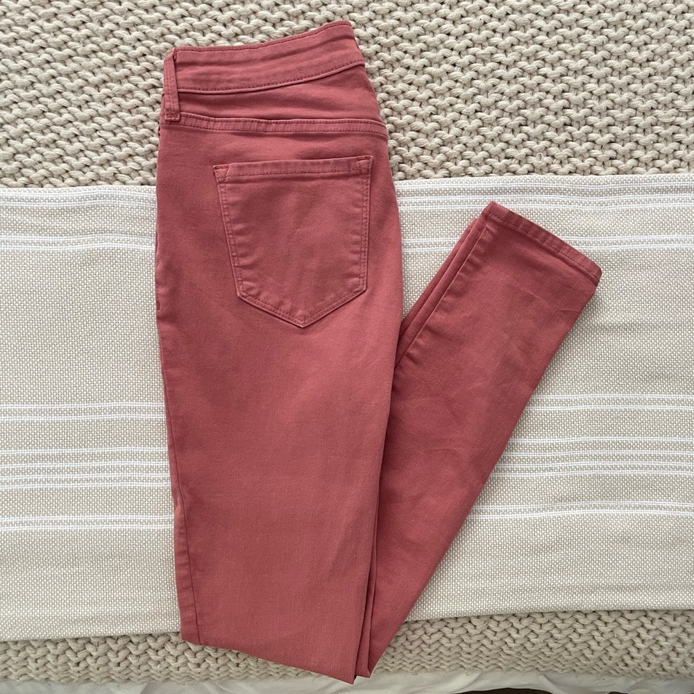 Super Skinny Jeans | Dusty Rose Pink | Size 6